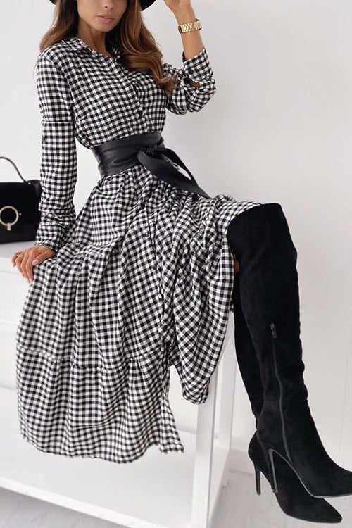 long sleeve button up black