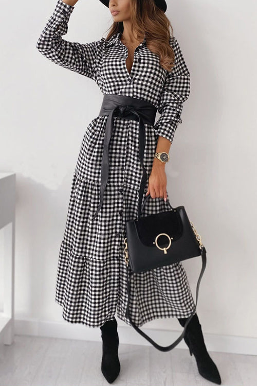long sleeve button up black